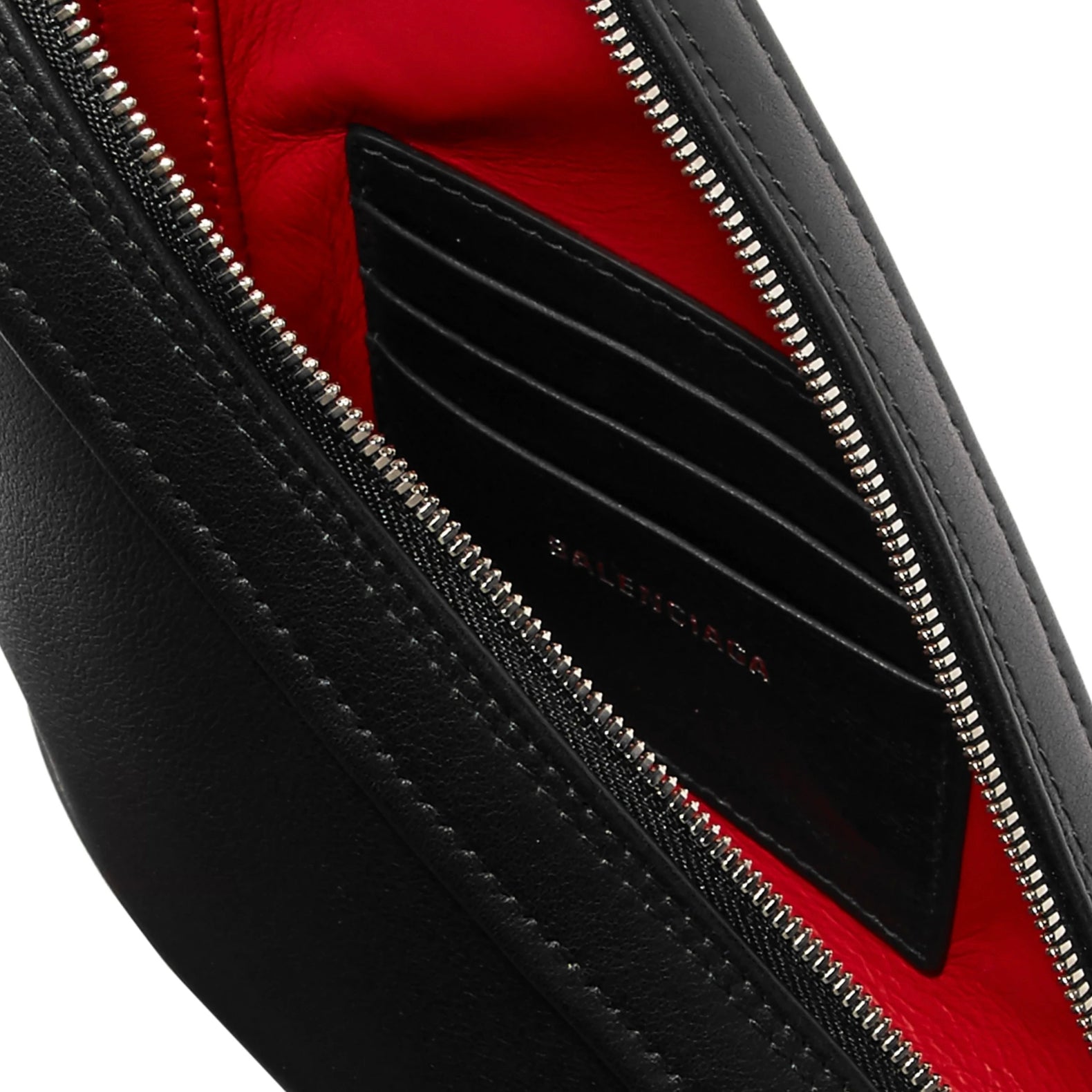 balenciaga triangle pouch