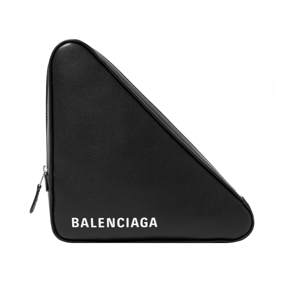 Balenciaga Triangle Leather Pouch