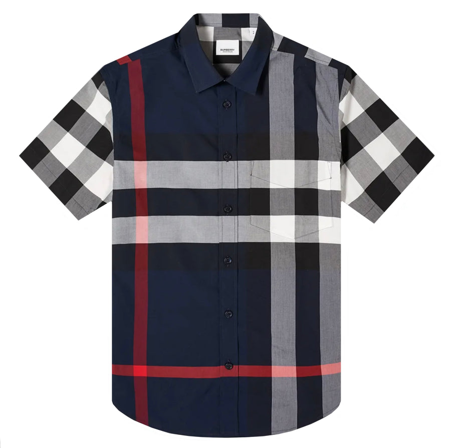 Burberry Short Sleeve Check Shirt