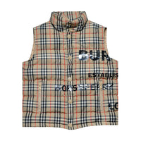 Burberry Check Down Vest