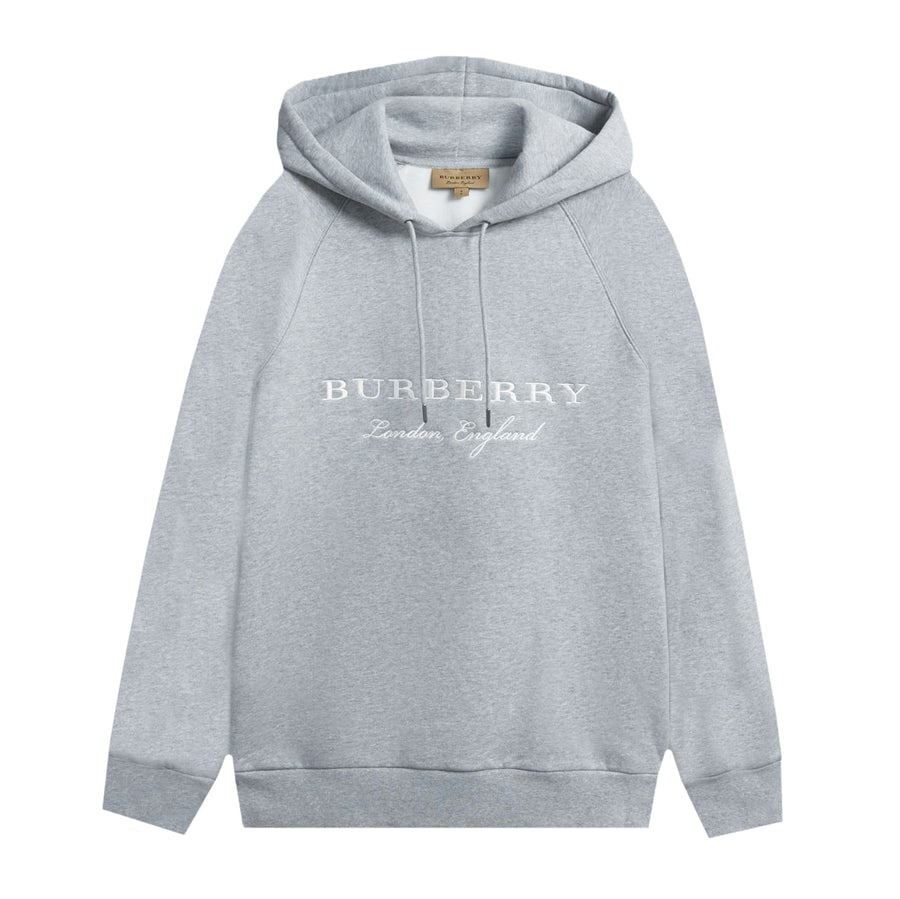 Burberry Logo Embroidery Hoodie