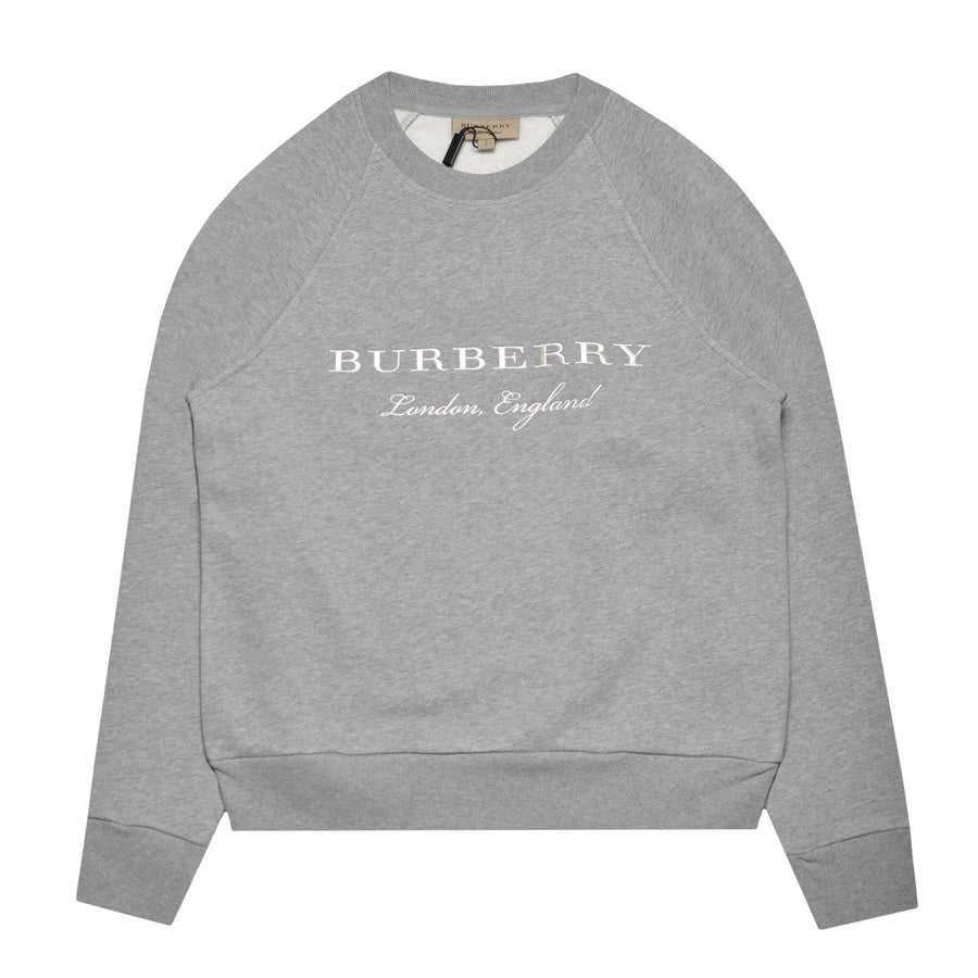 Burberry Logo Embroidery Sweatshirt