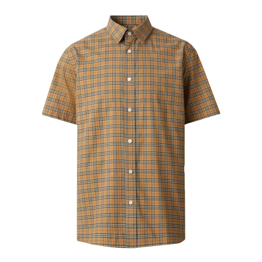 Burberry Short Sleeve Check Shirt