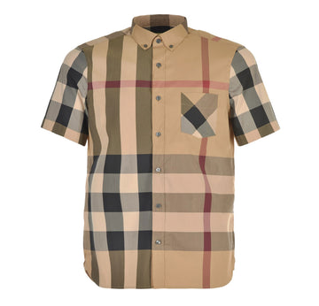 Burberry Short Sleeve Check Shirt