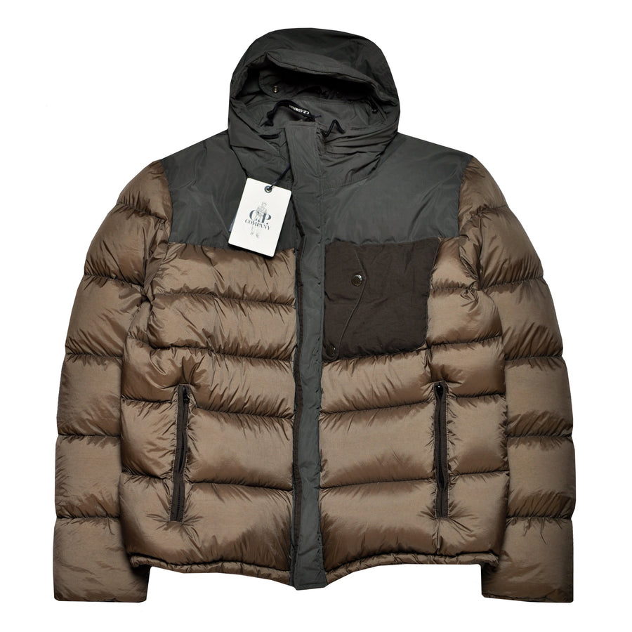 CP Company Garment Dyed Google Down Jacket