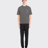 Prada Nylon Pocket Logo T-Shirt