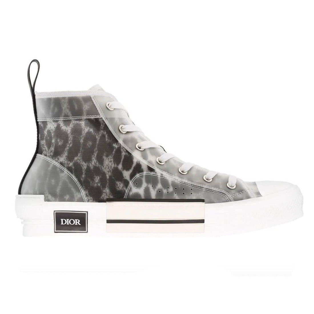 Dior B23 Leopard High-Top Sneaker