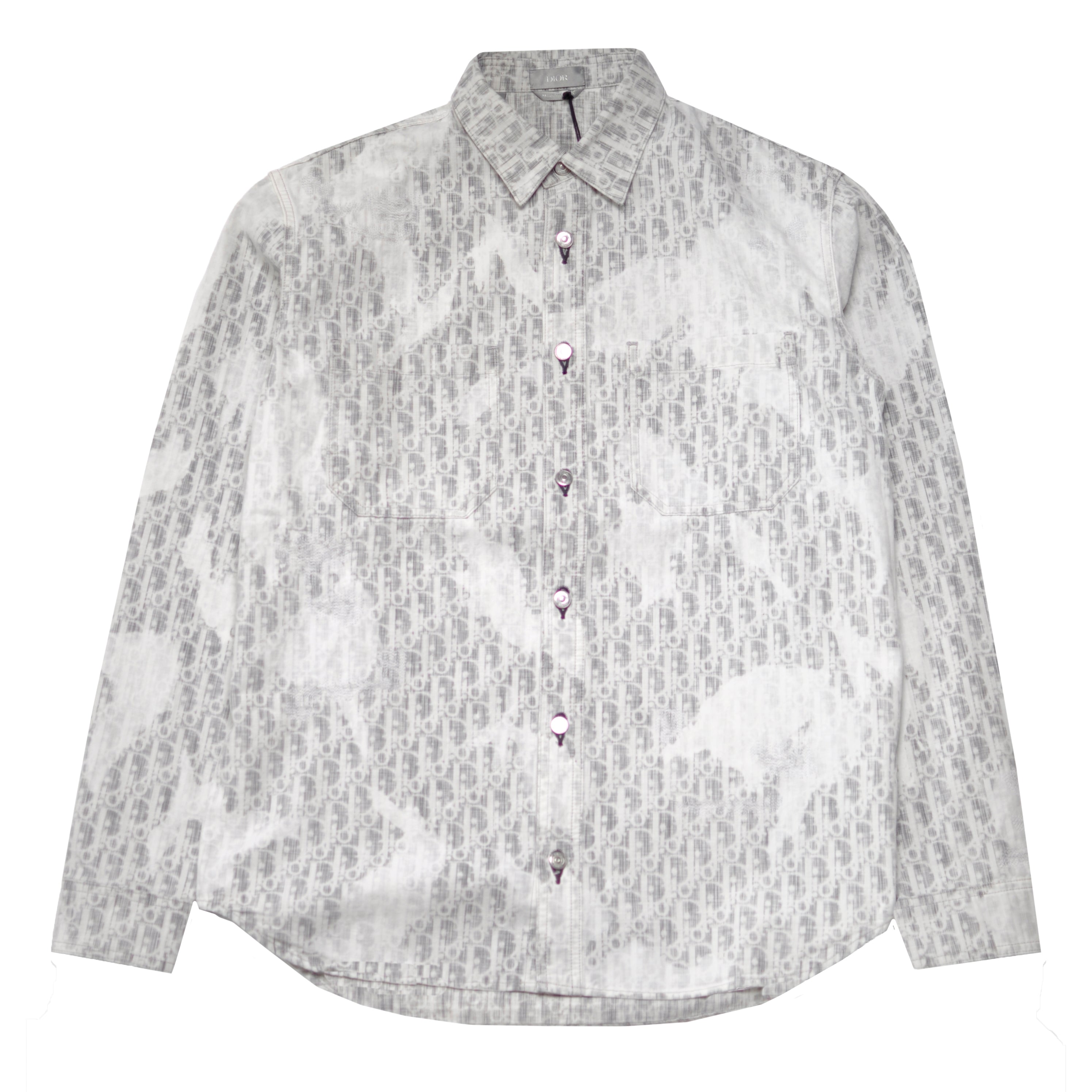 Dior Oblique Kasuri Cotton Denim Overshirt – Haiendo Shop