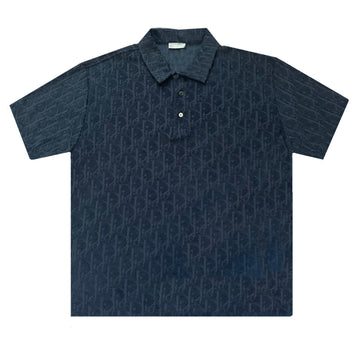 Dior Oblique Jacquard Terry Short Sleeve Shirt