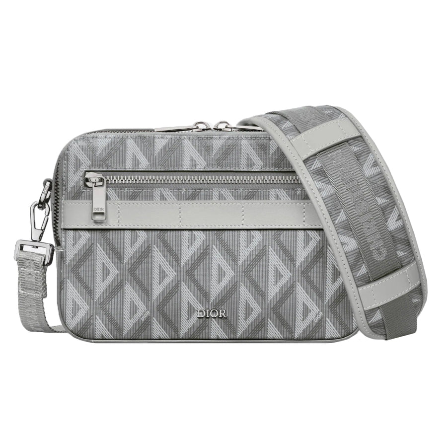 Dior Diamond Canvas Safari Messenger Bag