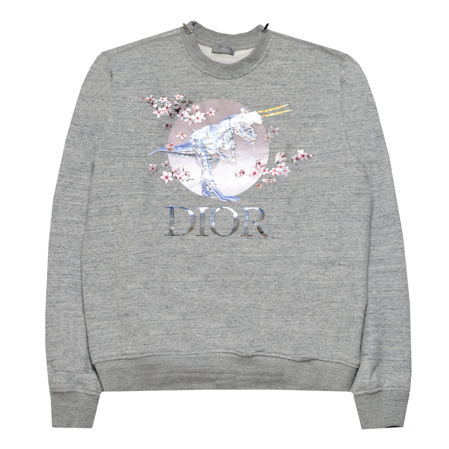 Dior Sorayama Logo Sweatshirt