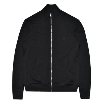 Dior Logo Embroidery Zip Up Cardigan