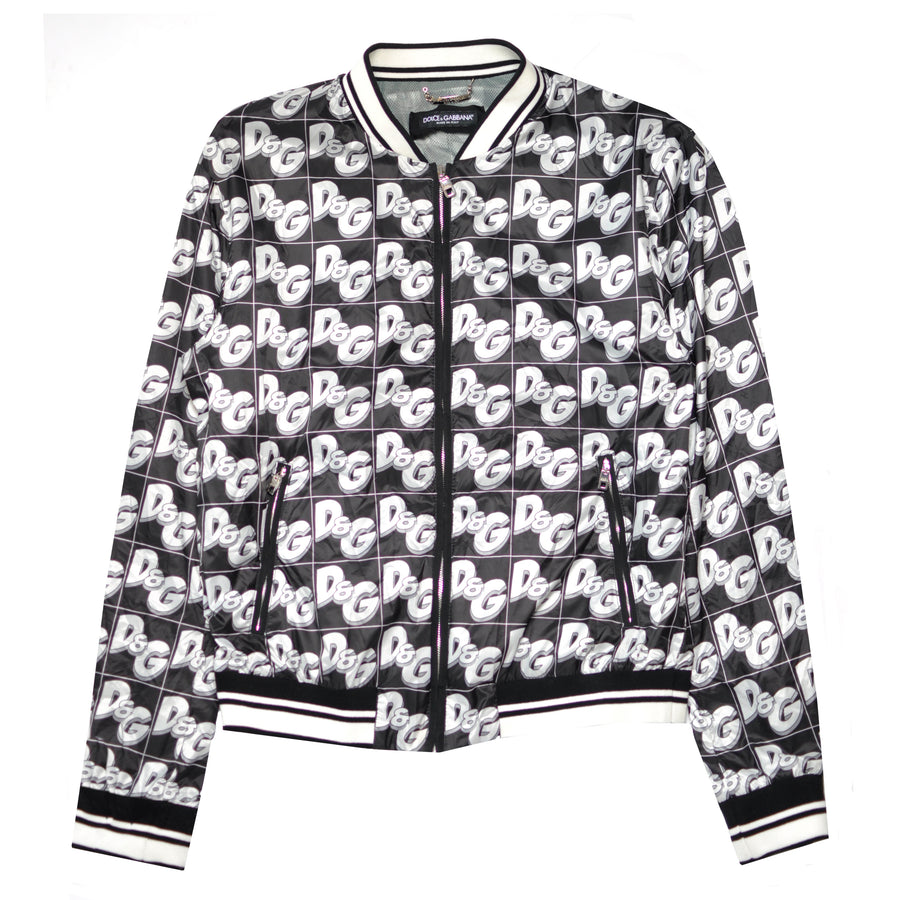 Dolce & Gabbana Nylon Printed Jacket