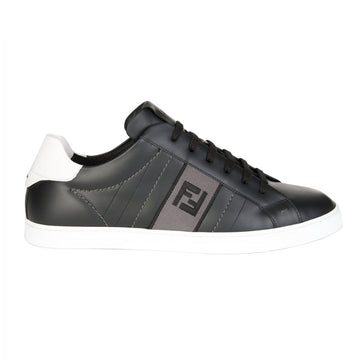 Fendi Low-Top Leather Sneaker