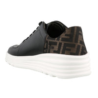 Fendi FF Motif Leather Sneaker