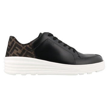 Fendi FF Motif Leather Sneaker