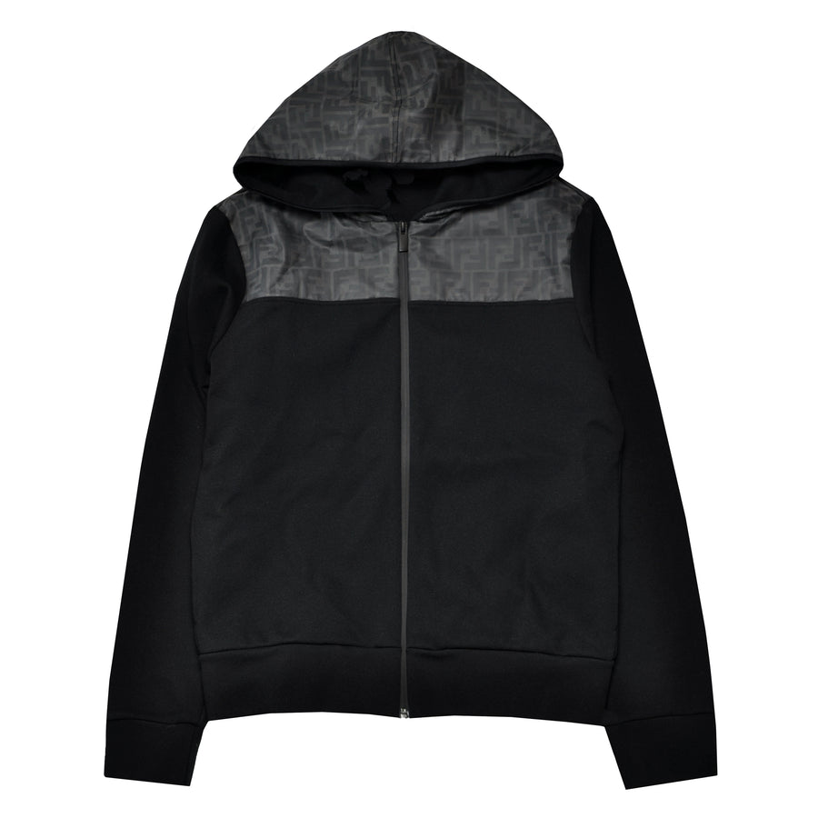 Fendi Monogram Zip Hoodie