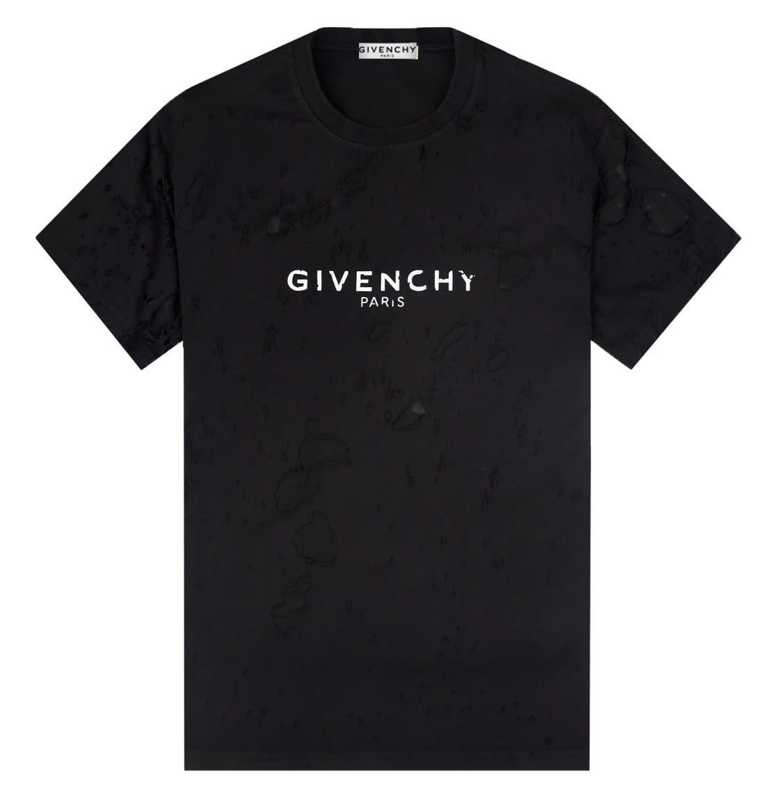 Givenchy Distressed Logo T-Shirt