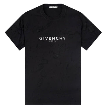 Givenchy Distressed Logo T-Shirt