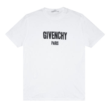 Givenchy Distressed Logo T-Shirt