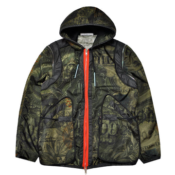 Givenchy Camo Dollar Print Windbreaker