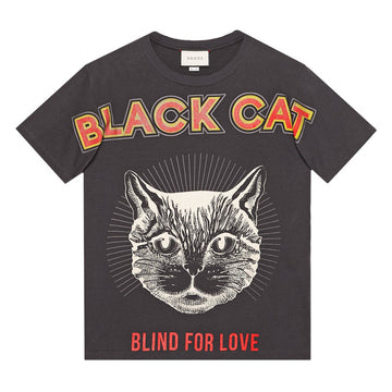 Gucci Black Cat T-Shirt