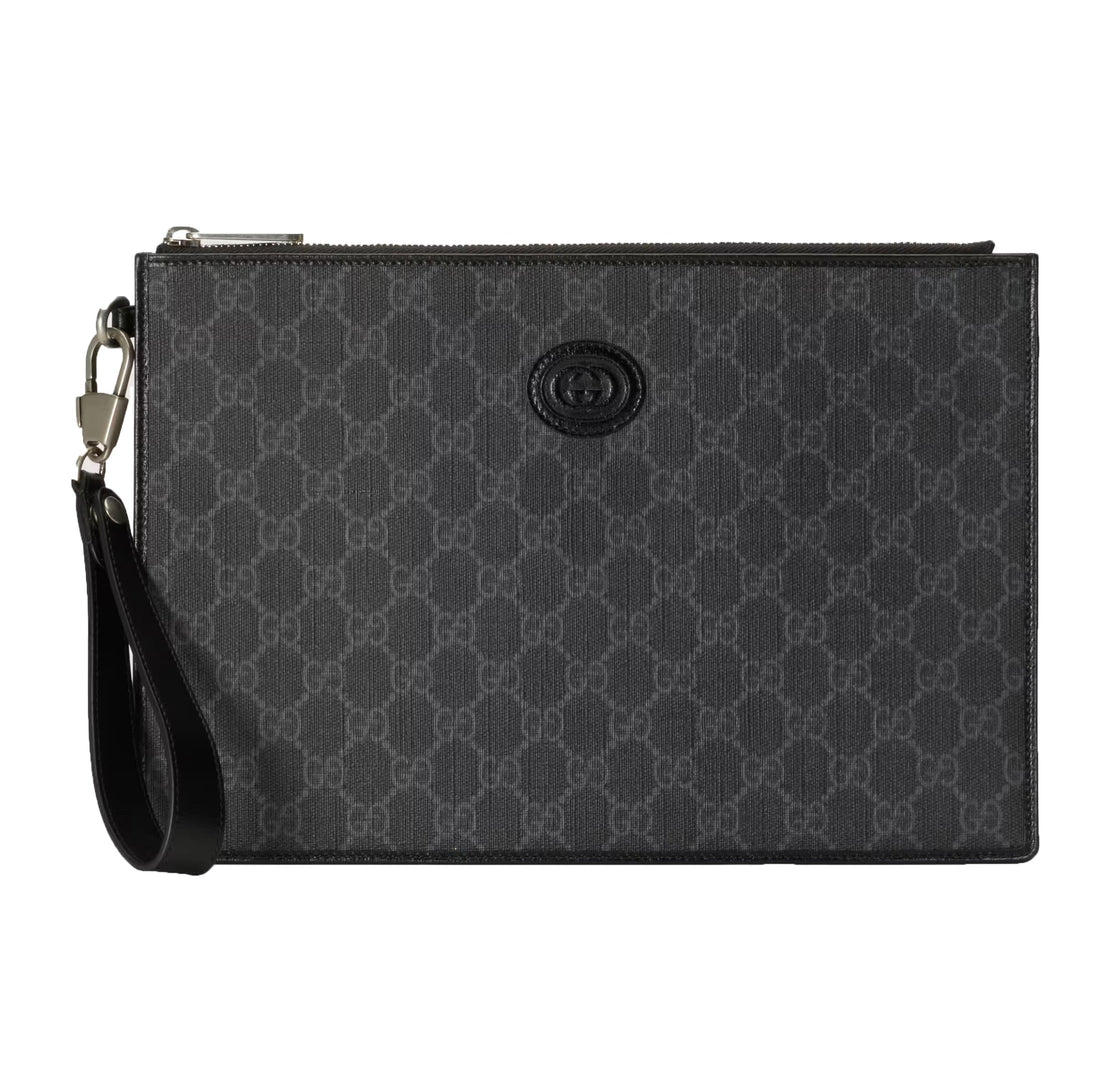 Gucci GG Supreme Interlocking G Pouch