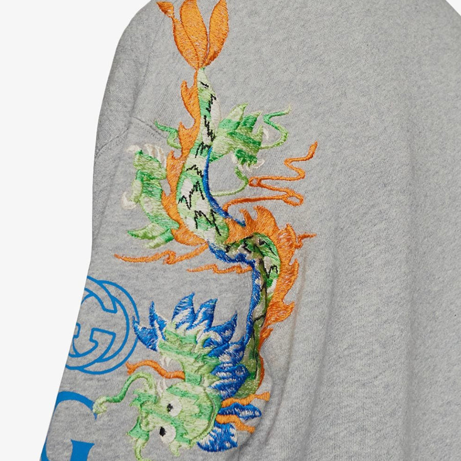 Gucci Dragon Embroidery Hoodie