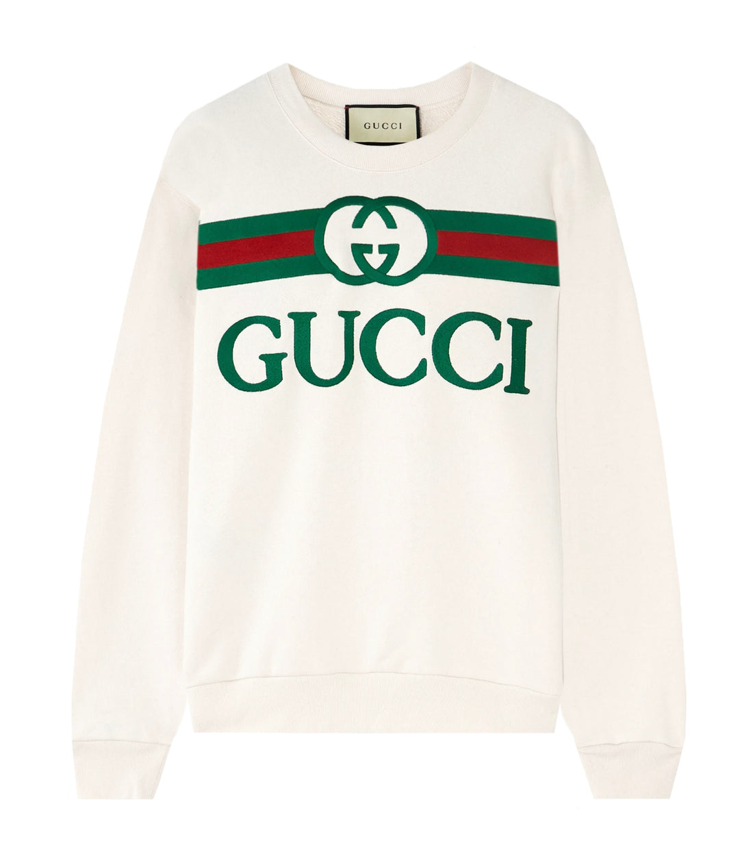 Gucci Logo Embroidery Sweatshirt