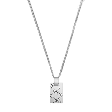 Gucci Ghost Silver Necklace