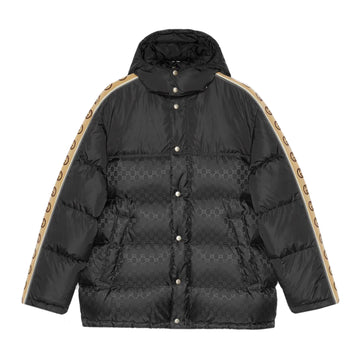 Gucci GG Jacquard Nylon Padded Down Coat