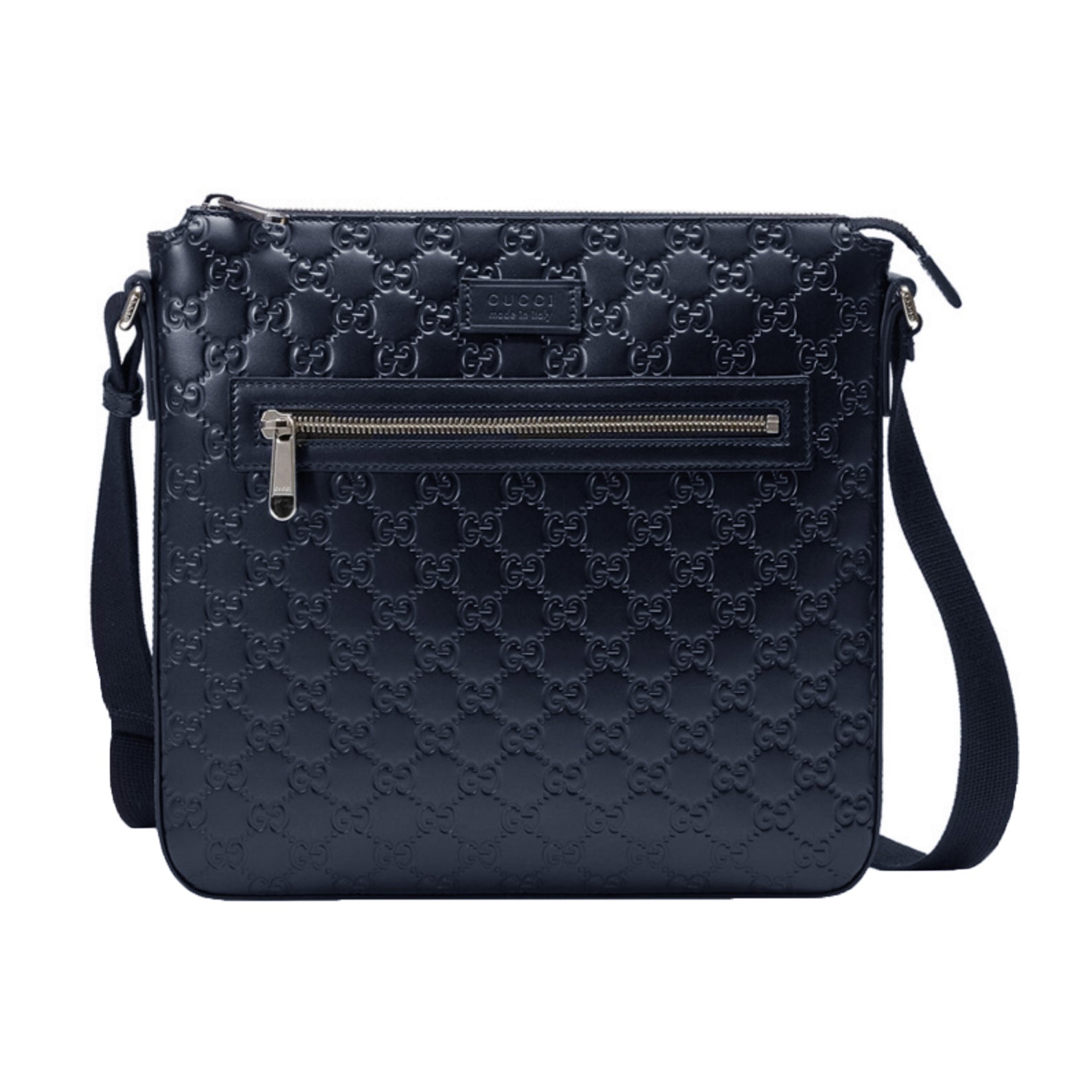 Gucci Signature Leather Messenger Bag – Haiendo Shop