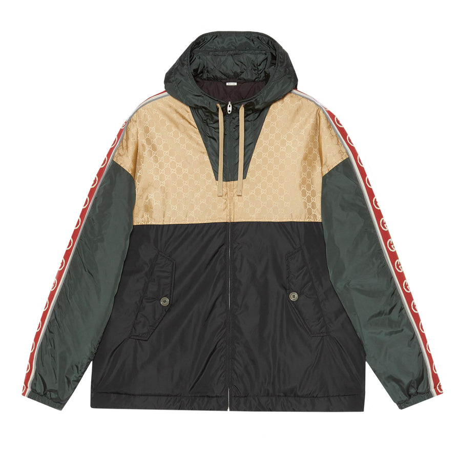 Gucci GG Jacquard Nylon Jacket