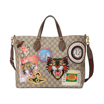 Gucci Courrier GG Supreme Tote Bag