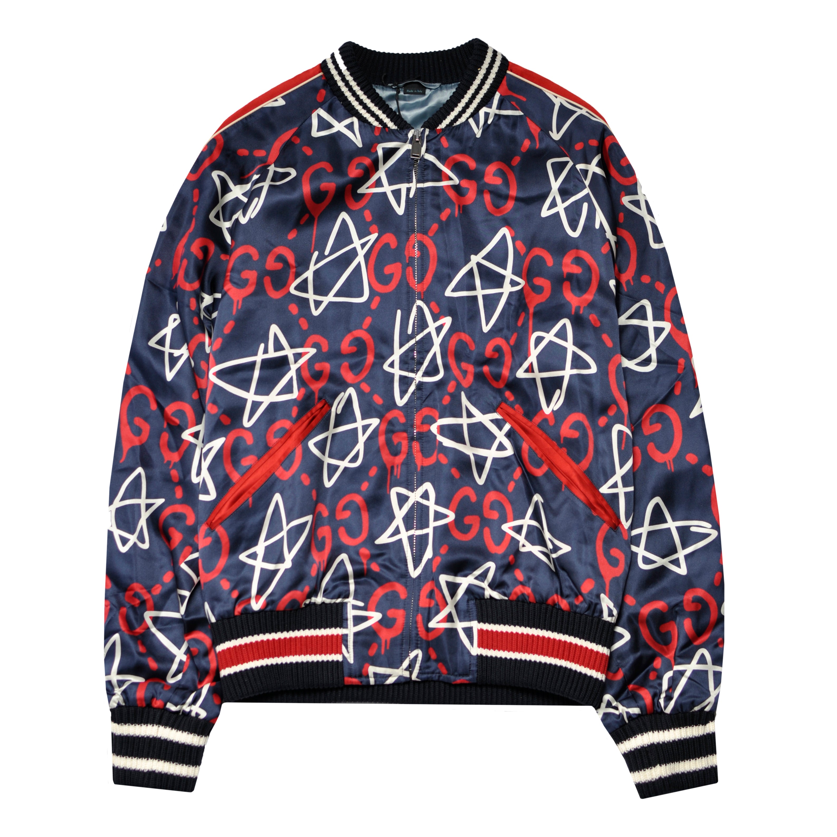 Gucci Ghost Varsity Jacket – Haiendo Shop