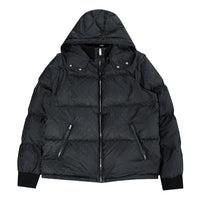 Gucci GG Jacquard Removable Sleeves Down Jacket