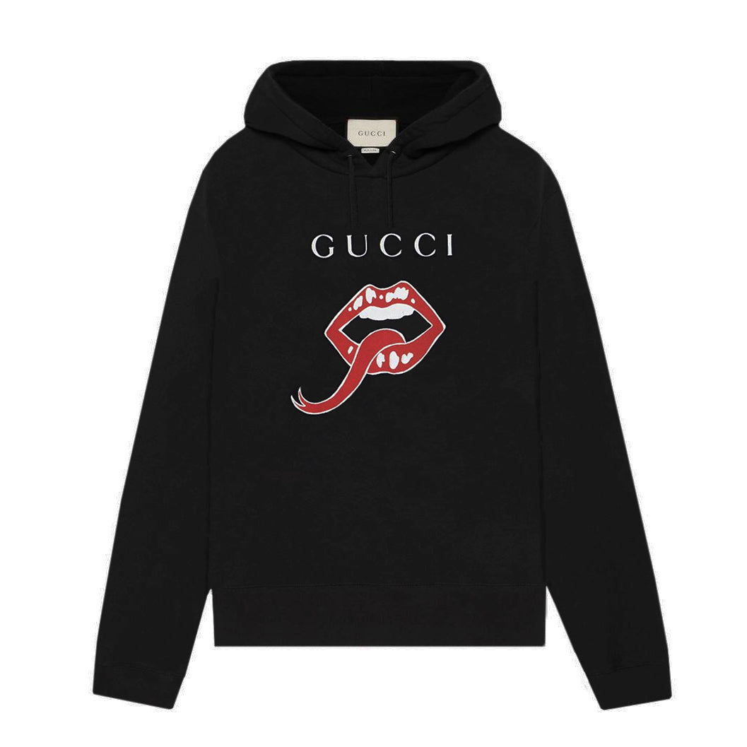 Gucci Mouth Print Logo Hoodie