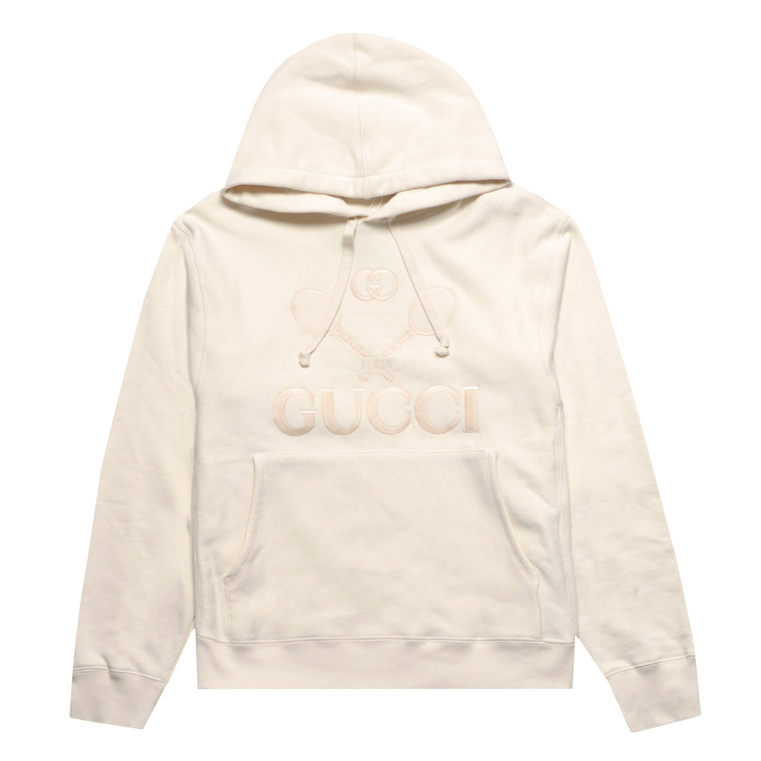Gucci tennis embroidered hoodie Clearance