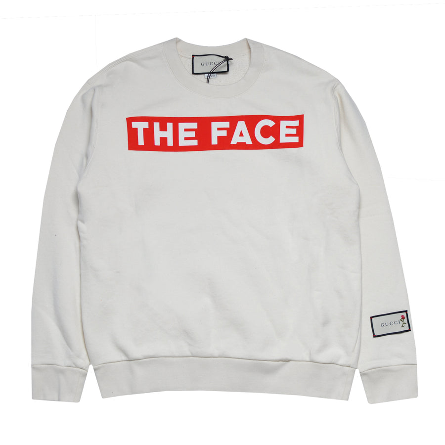 Gucci "The Face" Logo Sweatshirt