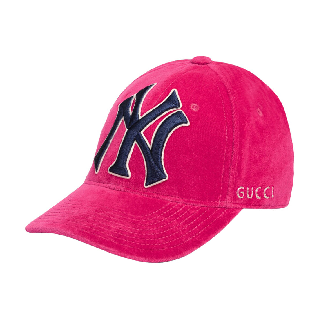 Gucci x NY Yankees Velvet Cap