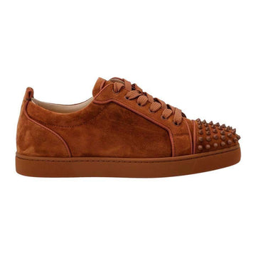 Christian Louboutin Junior Spike Suede Sneaker