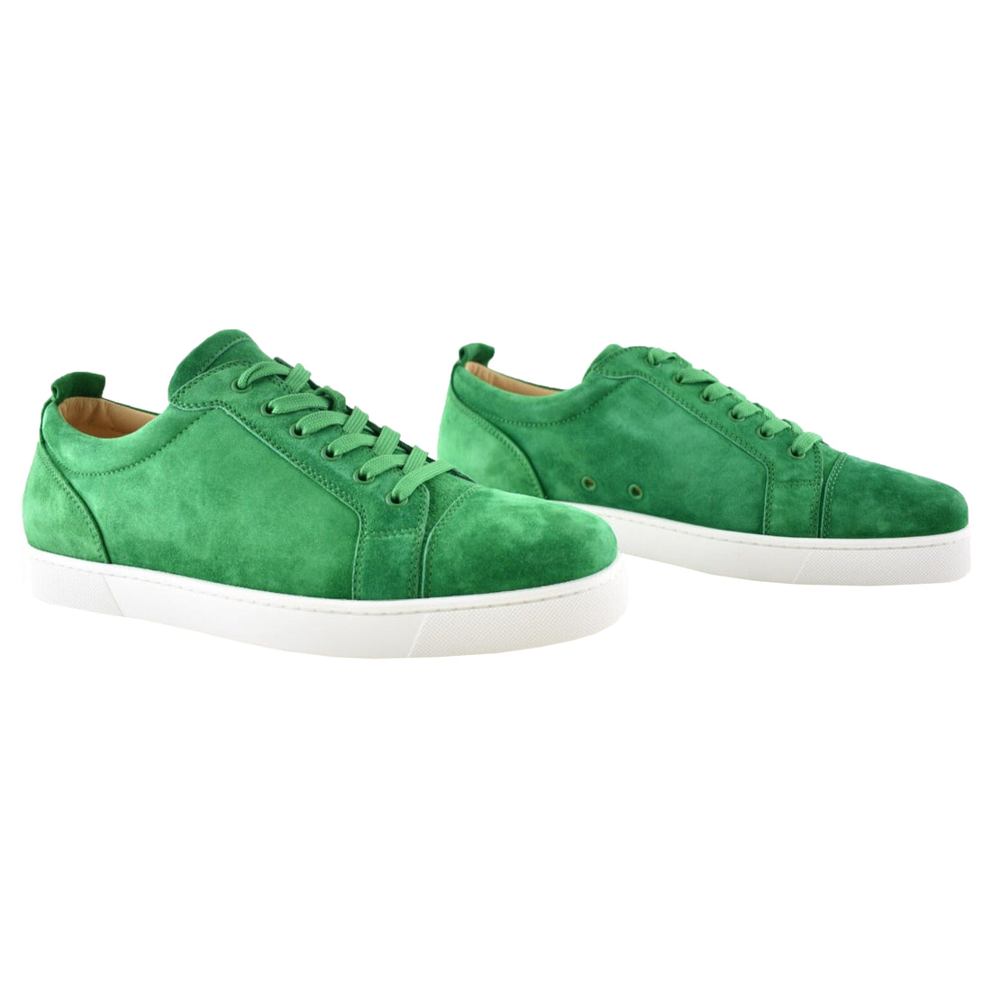 Christian Louboutin Junior Flat Suede Sneaker