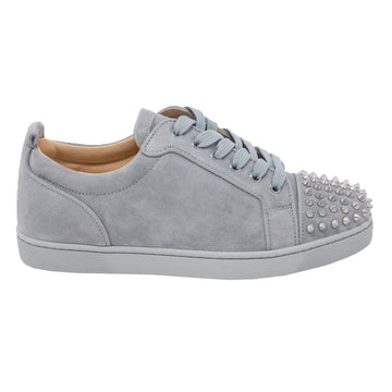 Christian Louboutin Junior Spike Suede Sneaker