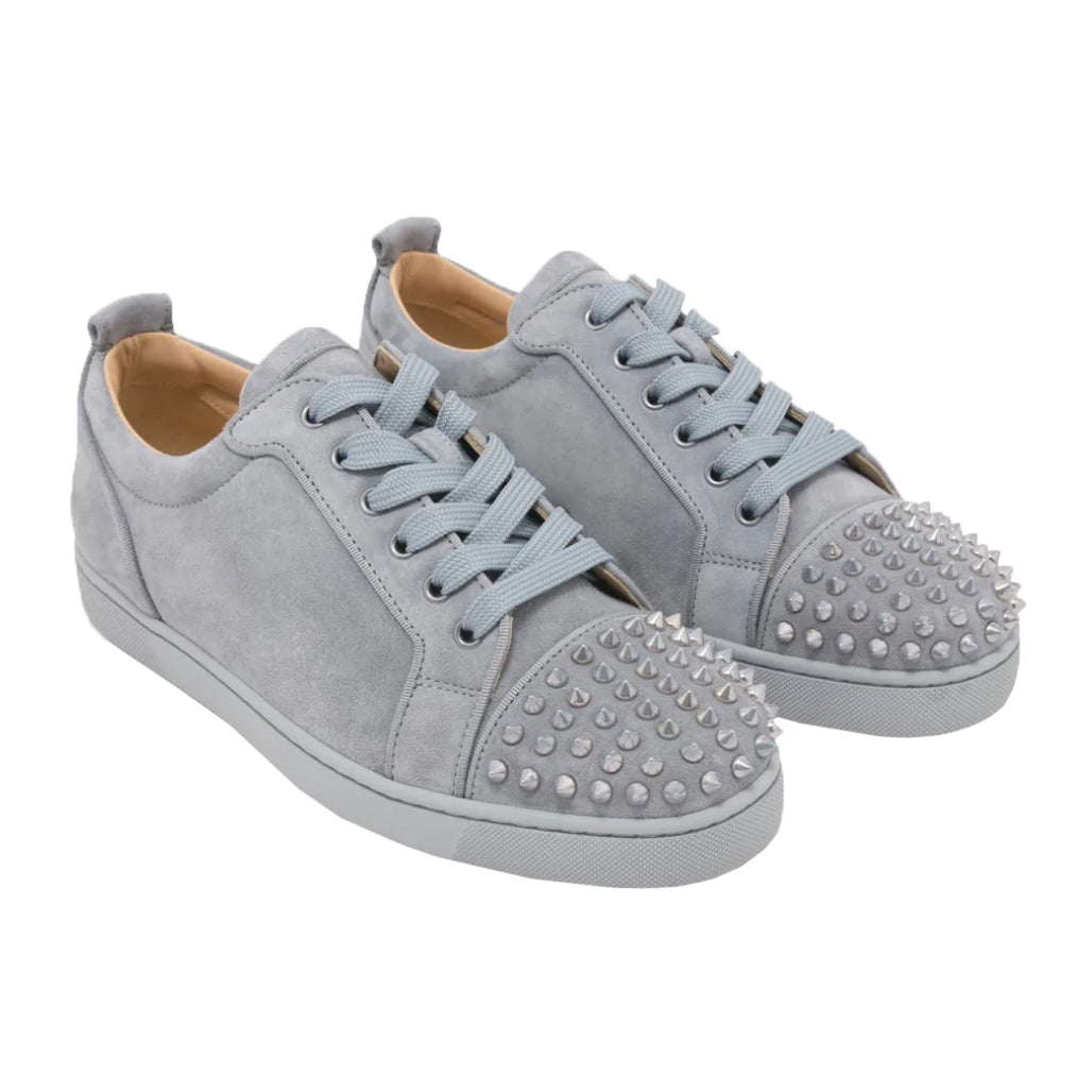 Christian Louboutin Junior Spike Suede Sneaker