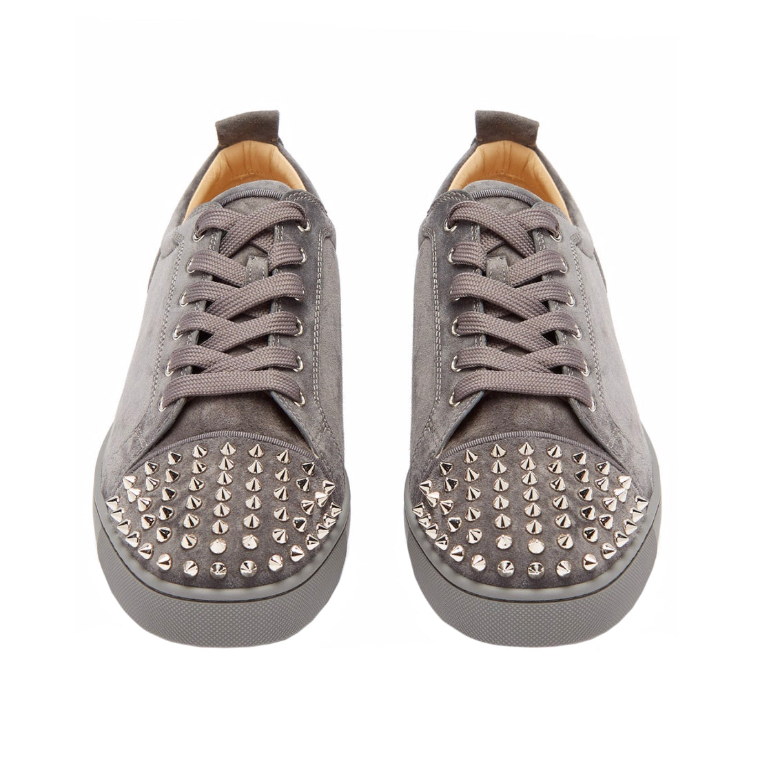 Christian Louboutin Junior Spike Suede Sneaker