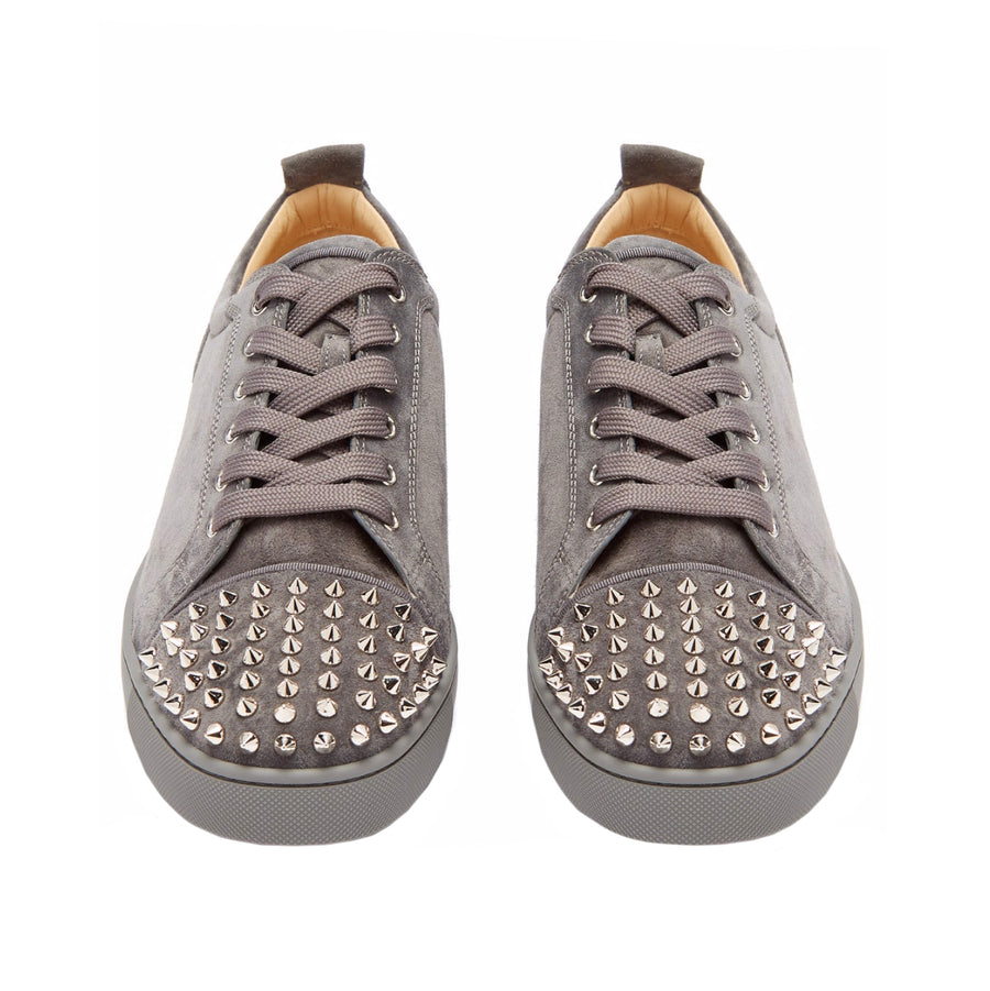 Christian Louboutin Junior Spike Suede Sneaker