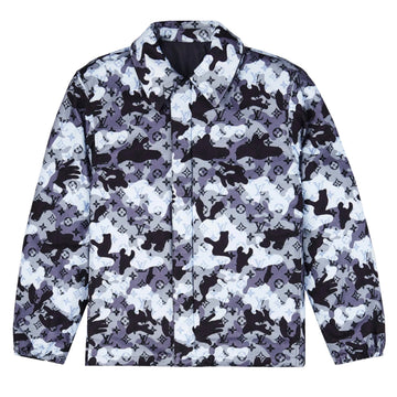 Louis Vuitton Reversible Camo Double Face Coach Jacket