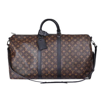 Louis Vuitton Macassar Monogram Keepall 55