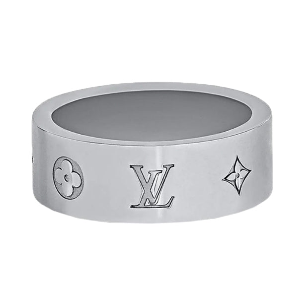 Louis Vuitton Logo Engraved Ring