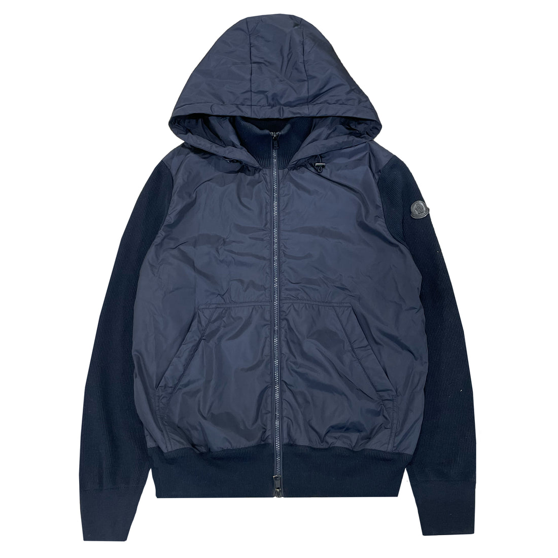 Moncler Hooded Hybrid Cardigan